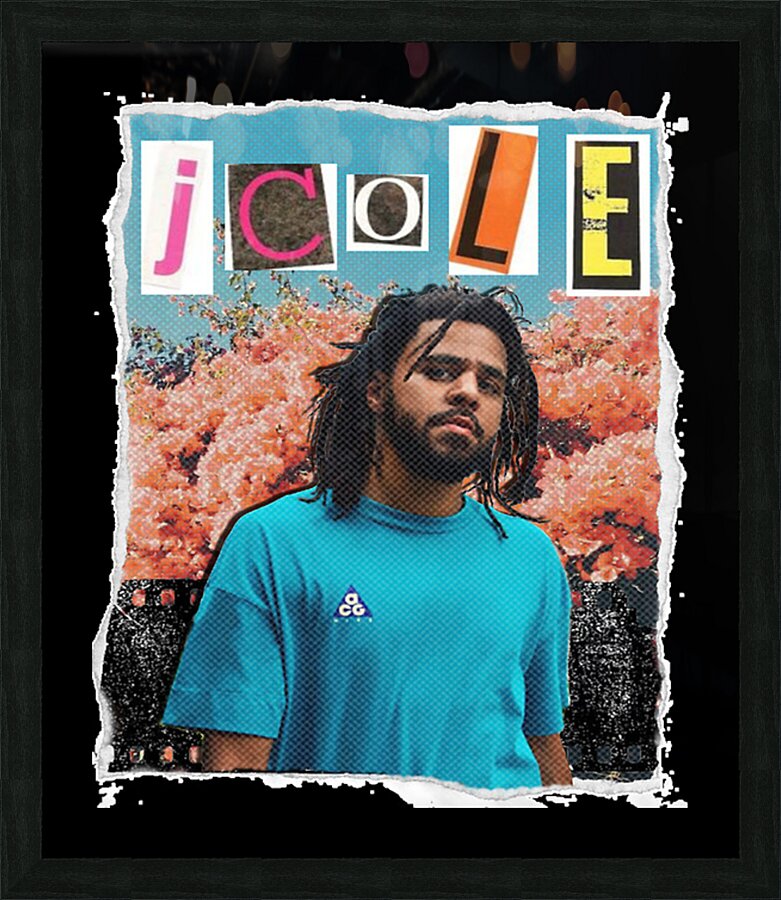 J. Cole 56 Picture Frame print