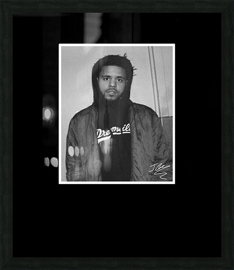 J. Cole 60 Picture Frame print