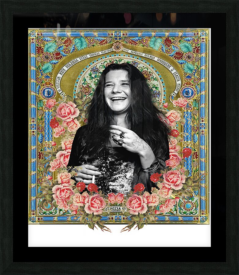 Janis Joplin 56 Picture Frame print