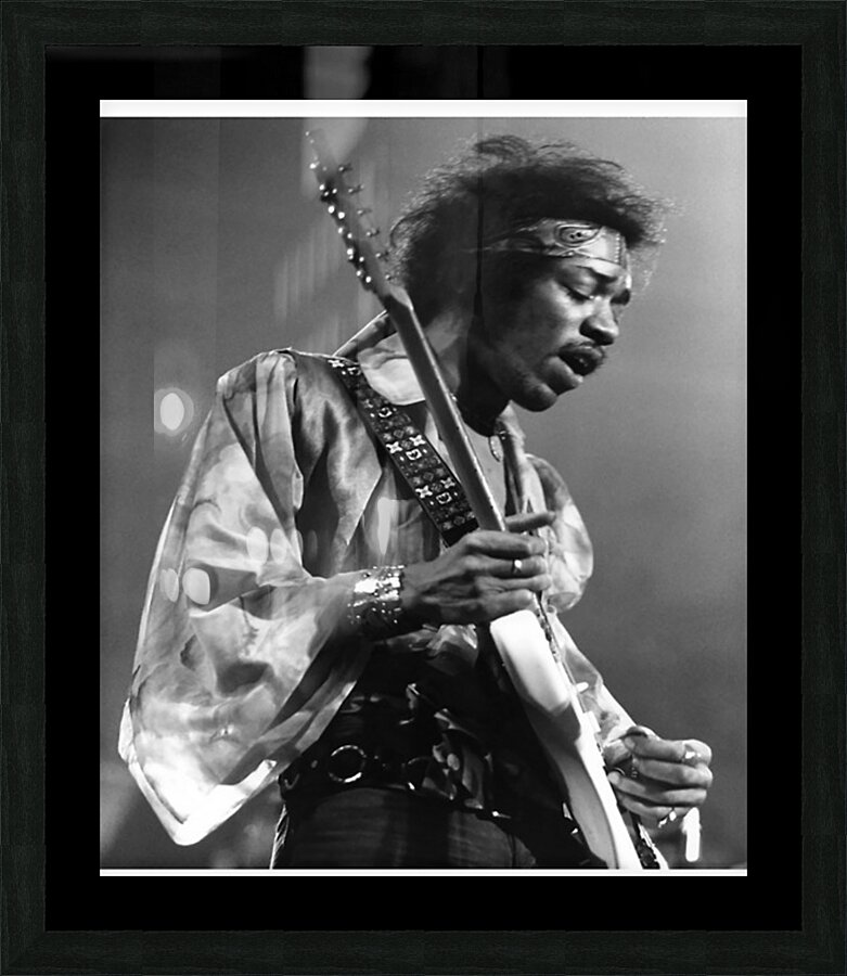 Jimi Hendrix 17 Picture Frame print