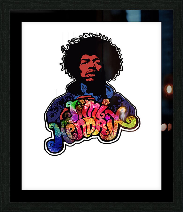 Jimi Hendrix 22 Picture Frame print