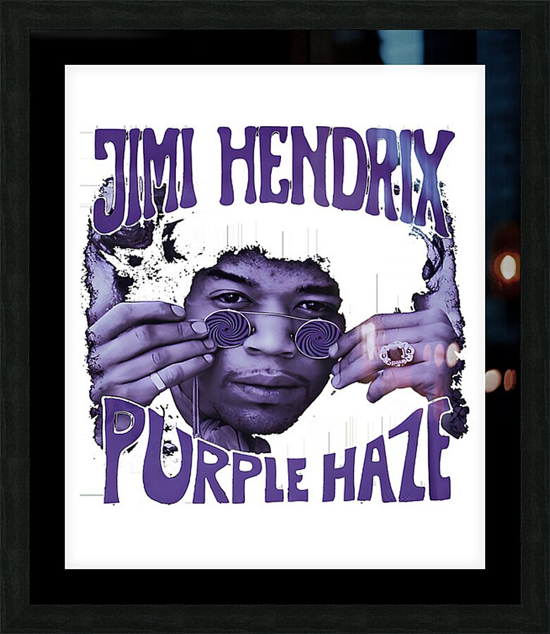 Jimi Hendrix 26 Picture Frame print