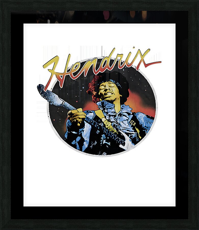 Jimi Hendrix 28 Picture Frame print