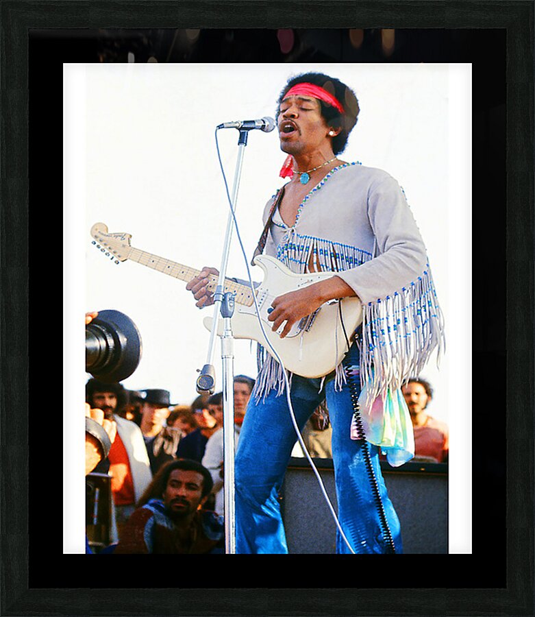 Jimi Hendrix 43 Picture Frame print