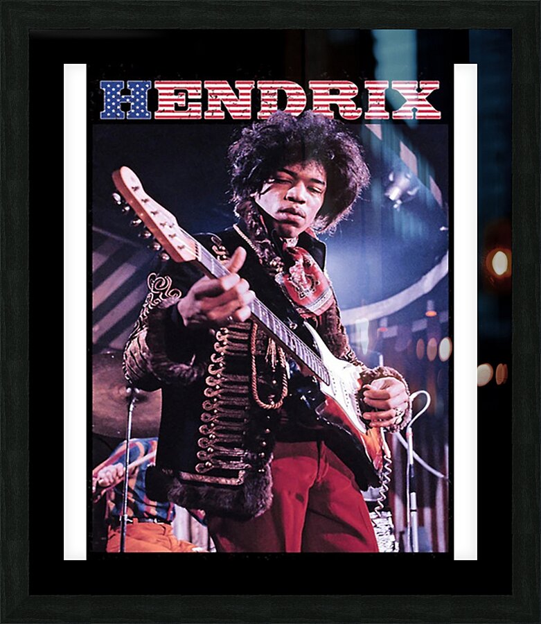 Jimi Hendrix 46 Picture Frame print