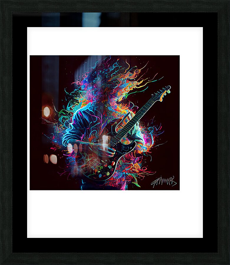 Jimi Hendrix 57 Picture Frame print