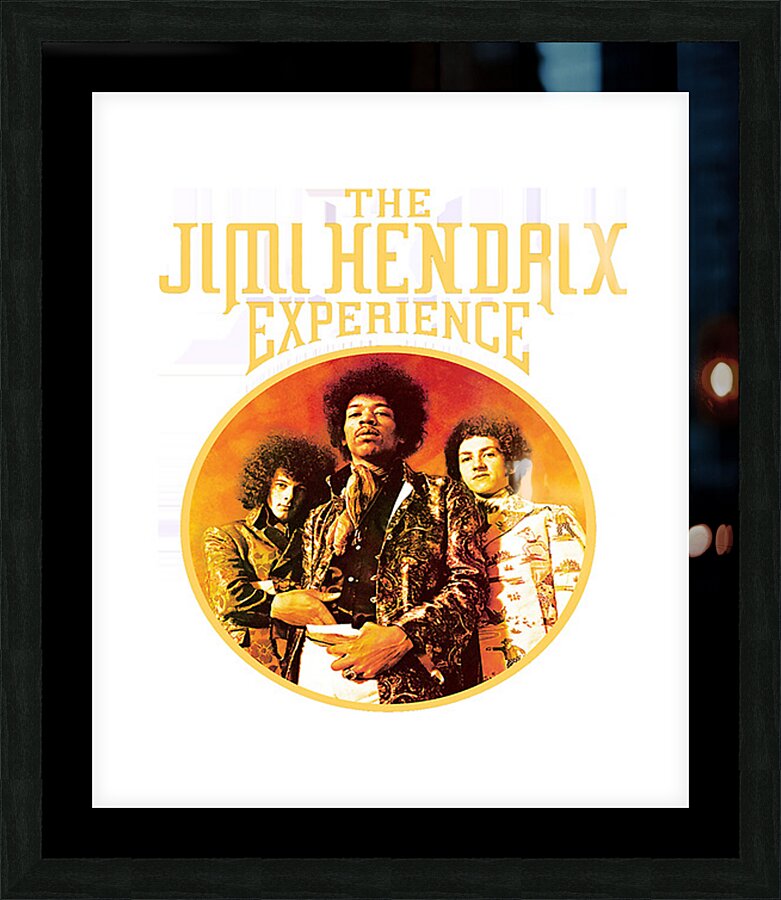 Jimi Hendrix 60 Picture Frame print