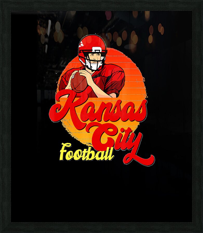 Kansas City Chiefs 21 Picture Frame print
