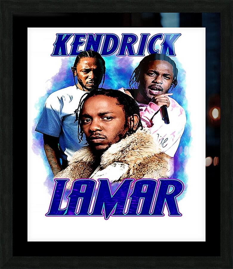 kendrick lamar 1 Picture Frame print