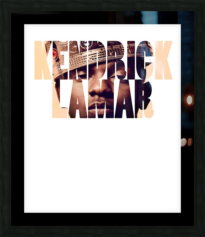 kendrick lamar 6 Picture Frame print