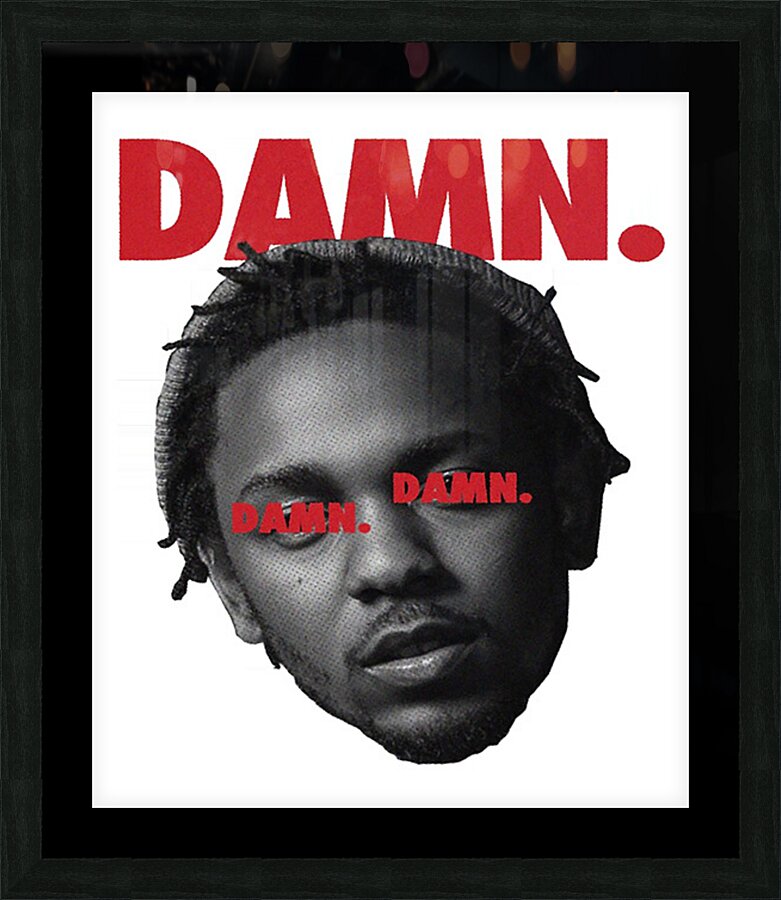 kendrick lamar 11 Picture Frame print