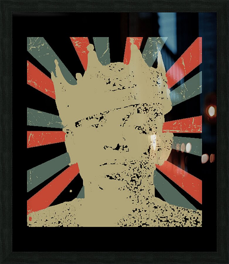 kendrick lamar 24 Picture Frame print