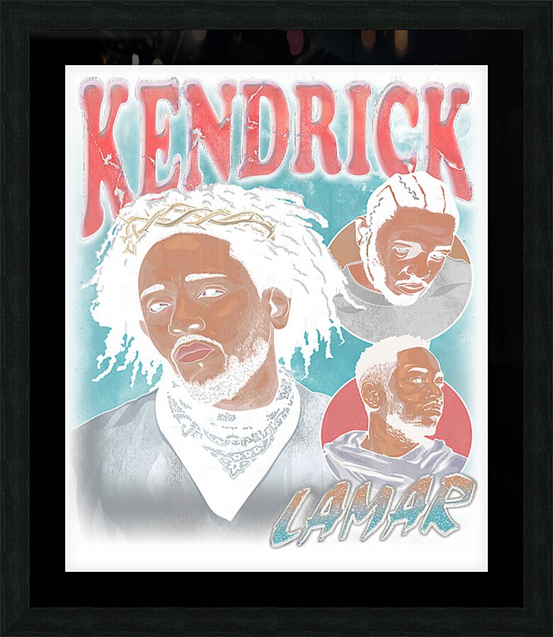 kendrick lamar 31 Picture Frame print