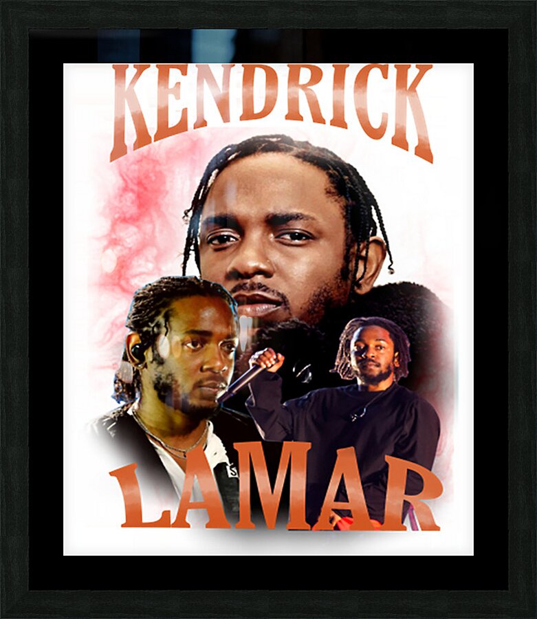 kendrick lamar 32 Picture Frame print