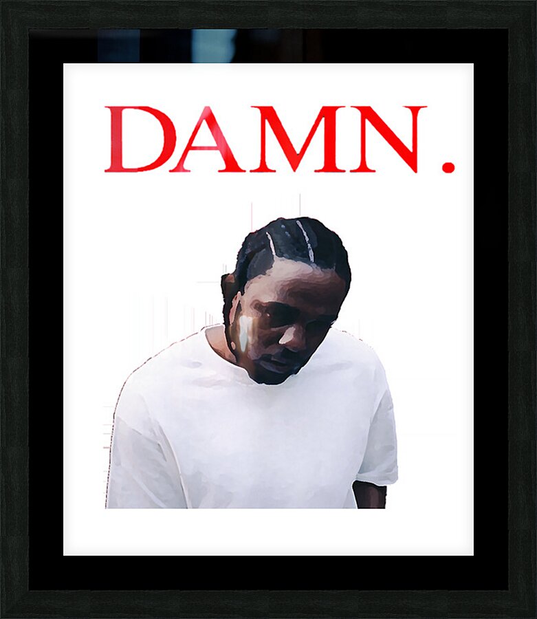kendrick lamar 36 Picture Frame print