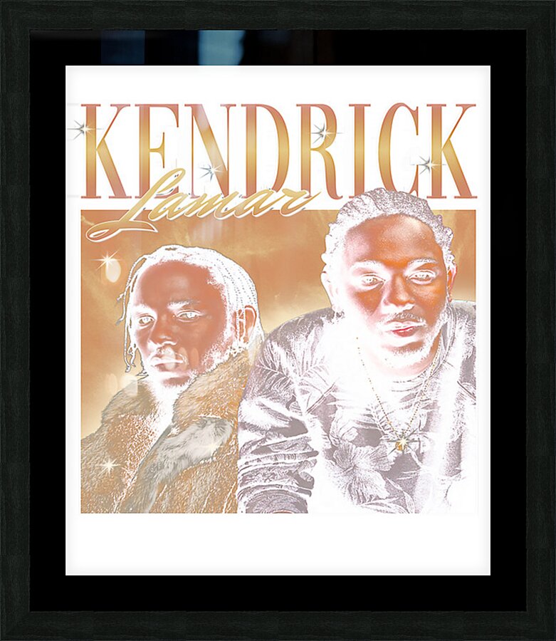 kendrick lamar 51 Picture Frame print