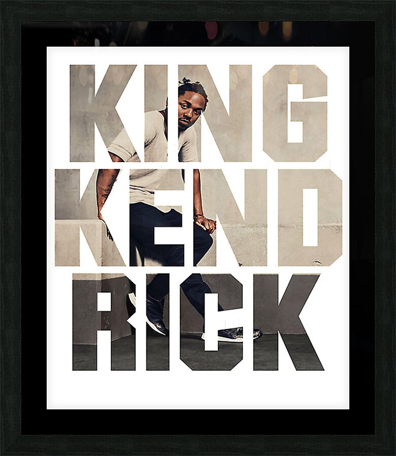 kendrick lamar 54 Picture Frame print