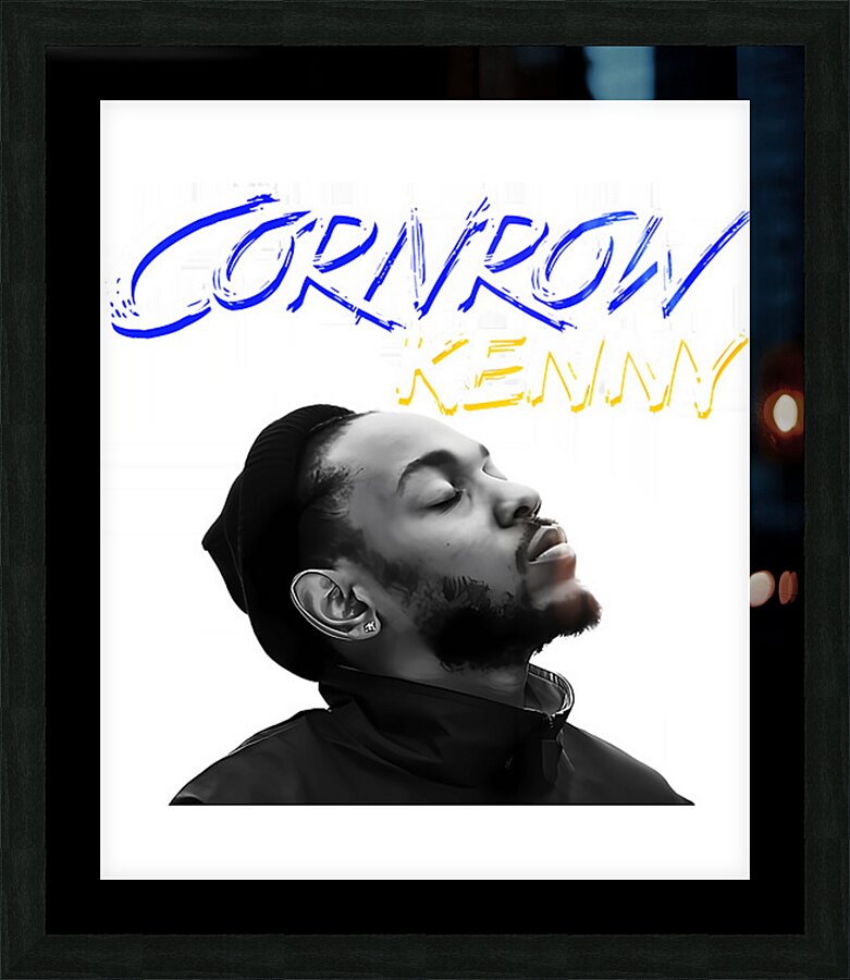 kendrick lamar 57 Picture Frame print