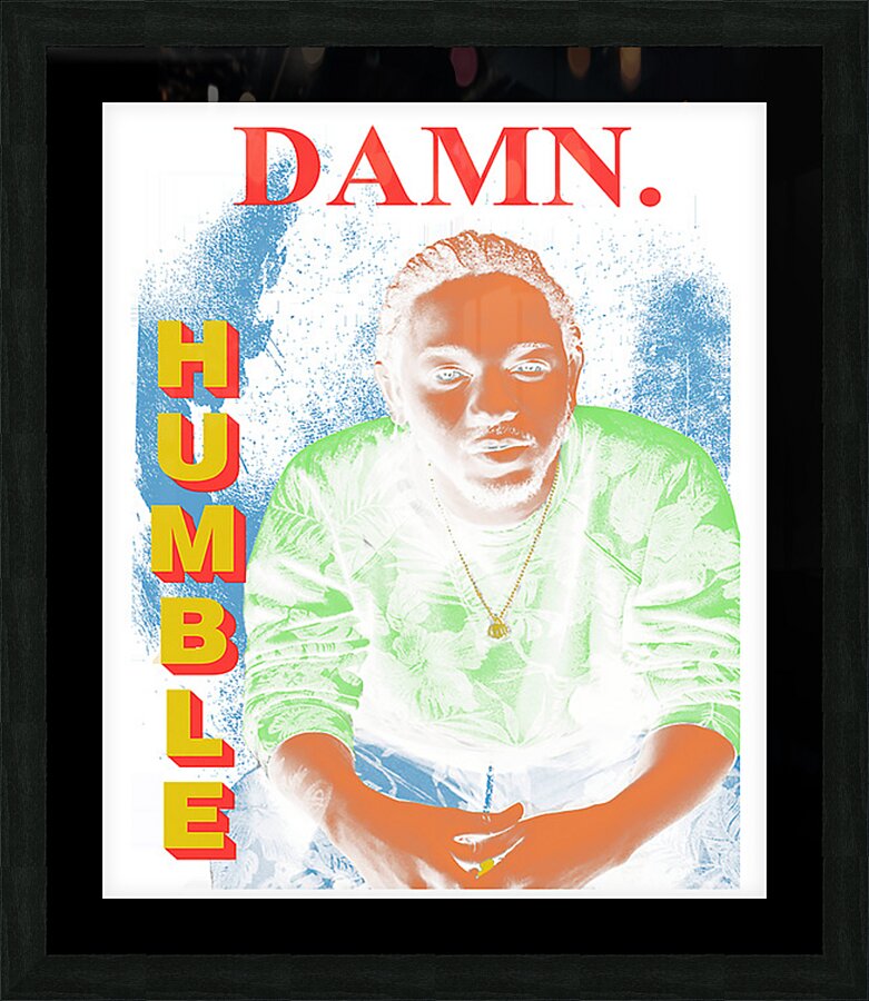 kendrick lamar 59 Picture Frame print