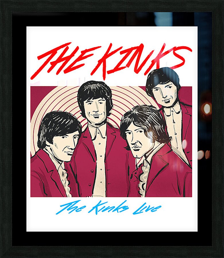Kinks 2 Picture Frame print
