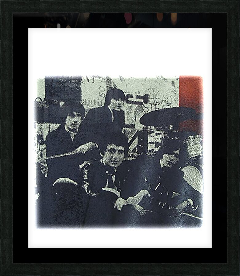 Kinks 4 Picture Frame print