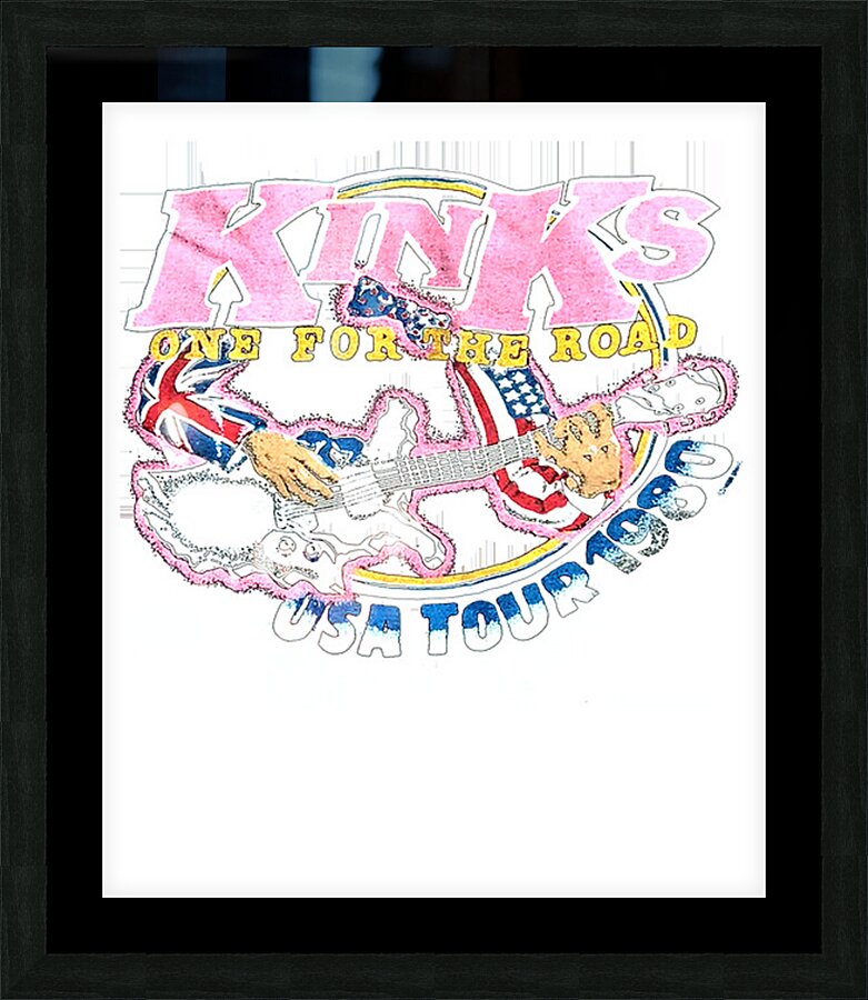 Kinks 7 Picture Frame print