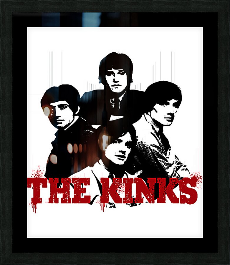 Kinks 8 Picture Frame print