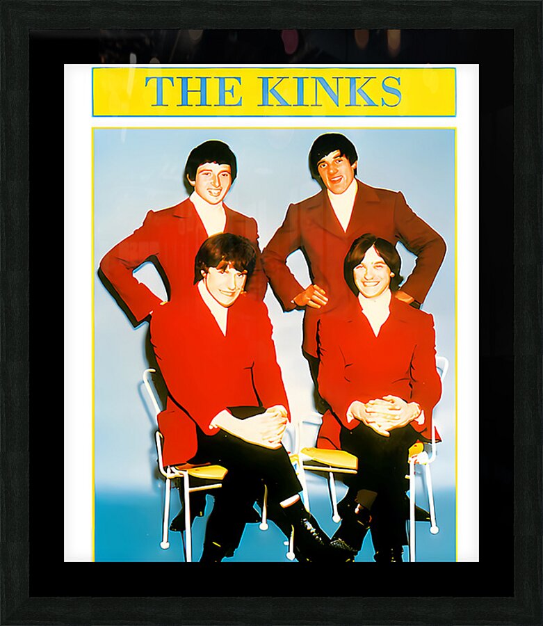 Kinks 9 Picture Frame print