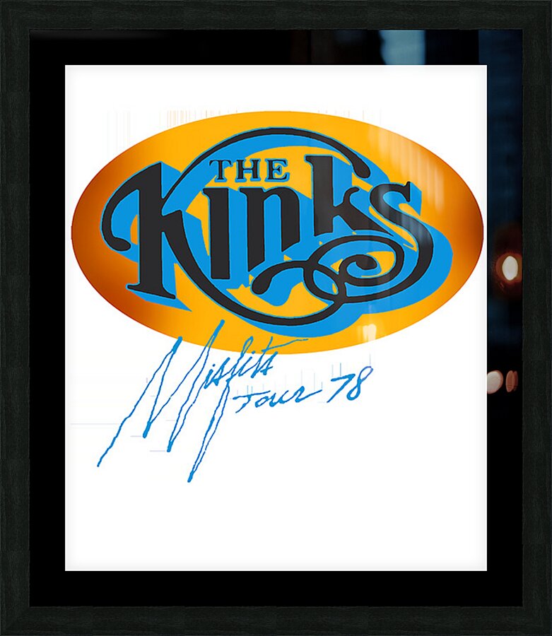 Kinks 14 Picture Frame print
