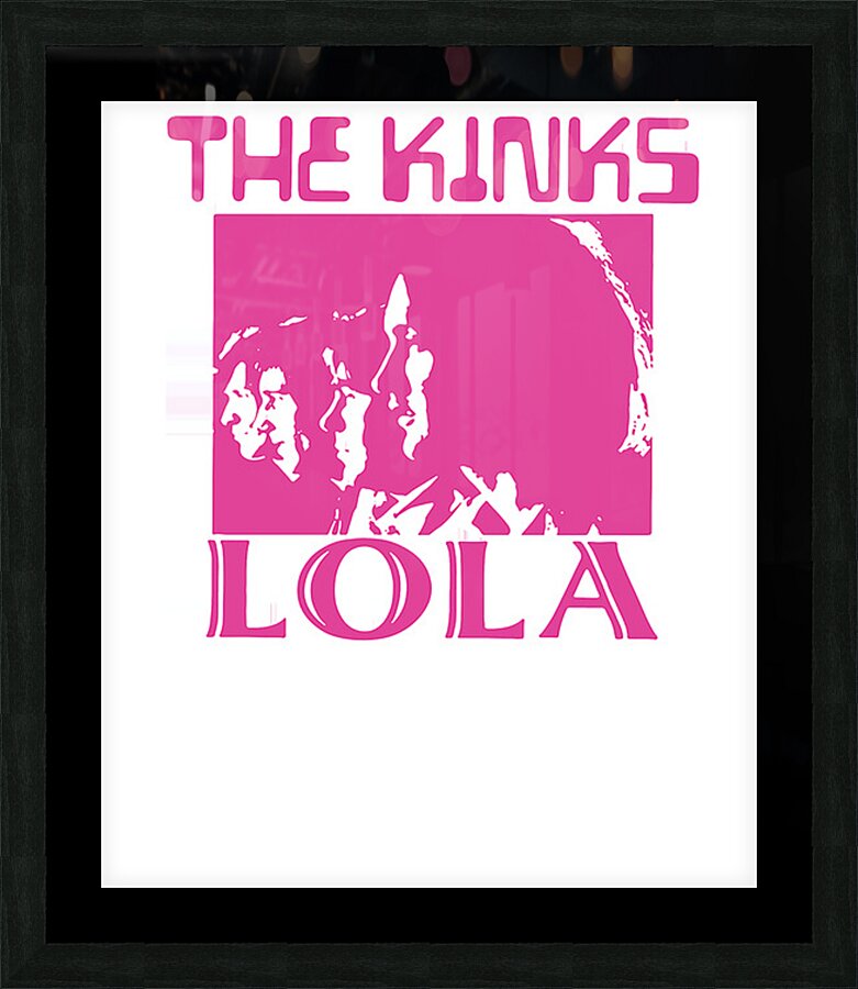 Kinks 18 Picture Frame print