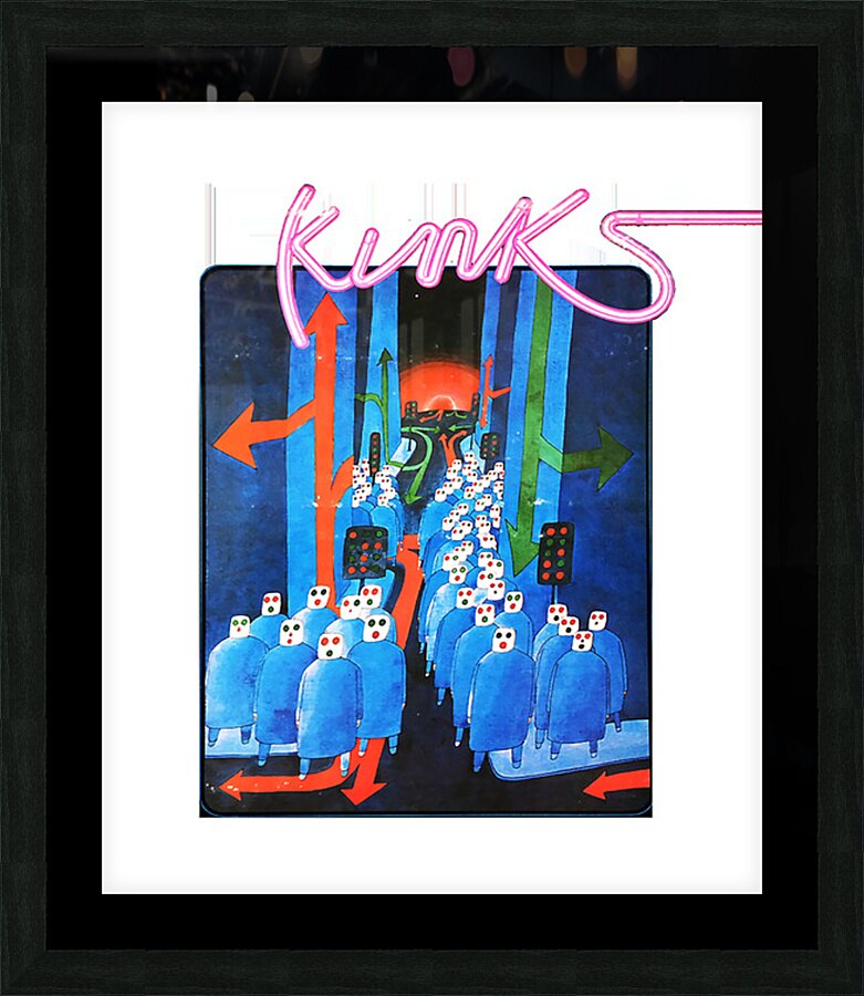 Kinks 19 Picture Frame print