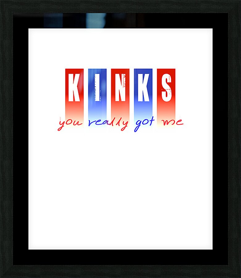 Kinks 21 Picture Frame print