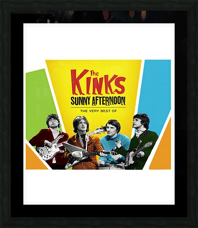 Kinks 25 Picture Frame print
