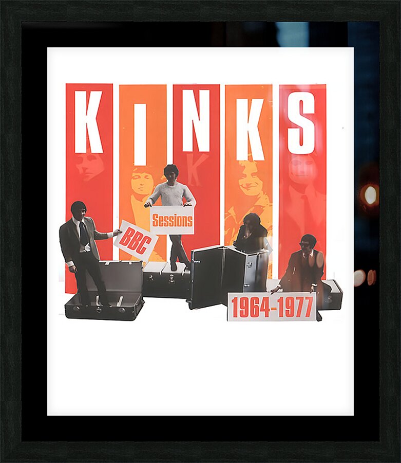 Kinks 26 Picture Frame print