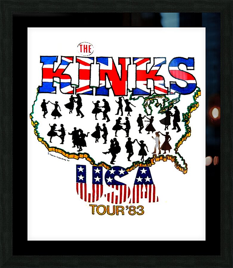 Kinks 28 Picture Frame print