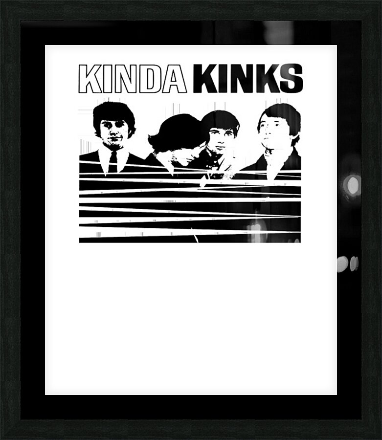 Kinks 30 Picture Frame print