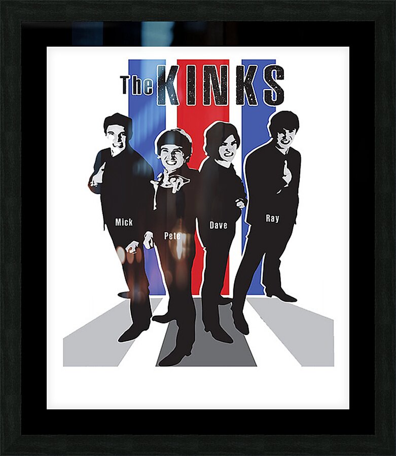 Kinks 32 Picture Frame print