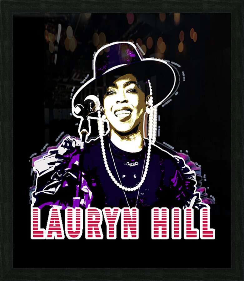 Lauryn Hill 3 Picture Frame print