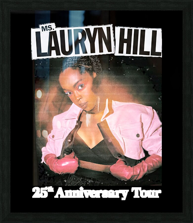 Lauryn Hill 11 Picture Frame print