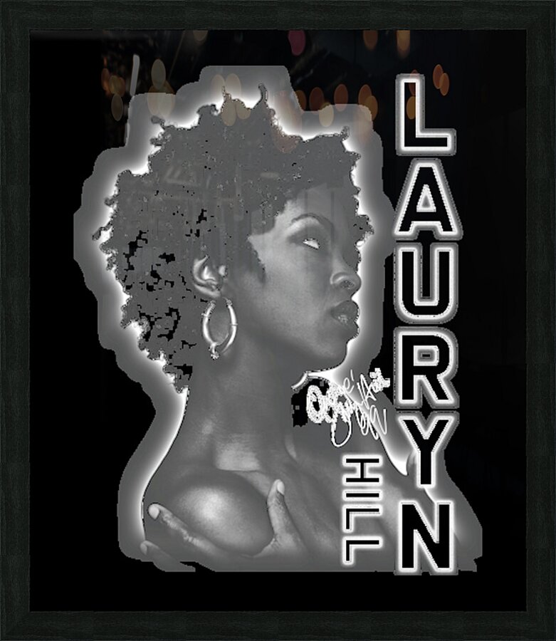Lauryn Hill 13 Picture Frame print