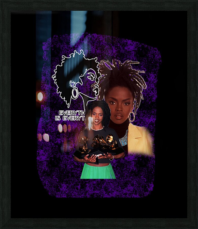 Lauryn Hill 17 Picture Frame print