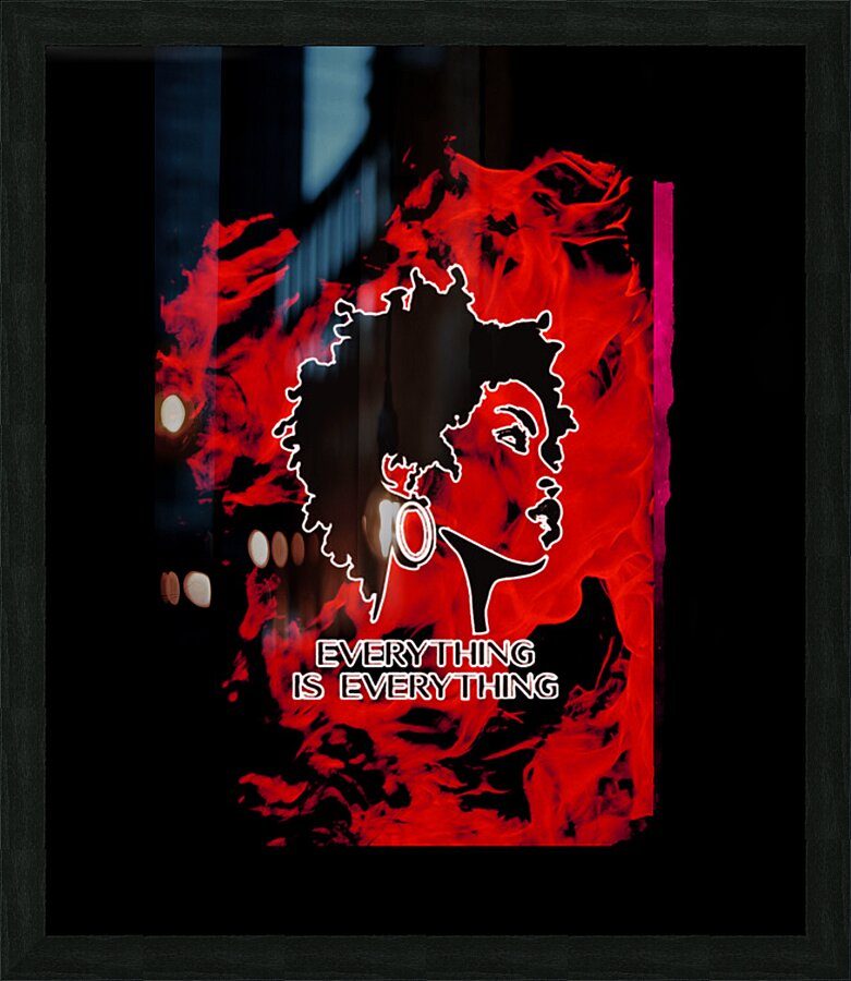 Lauryn Hill 21 Picture Frame print