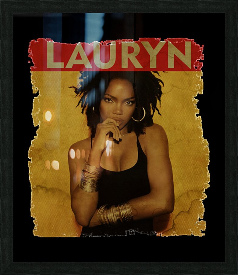 Lauryn Hill 39 Picture Frame print