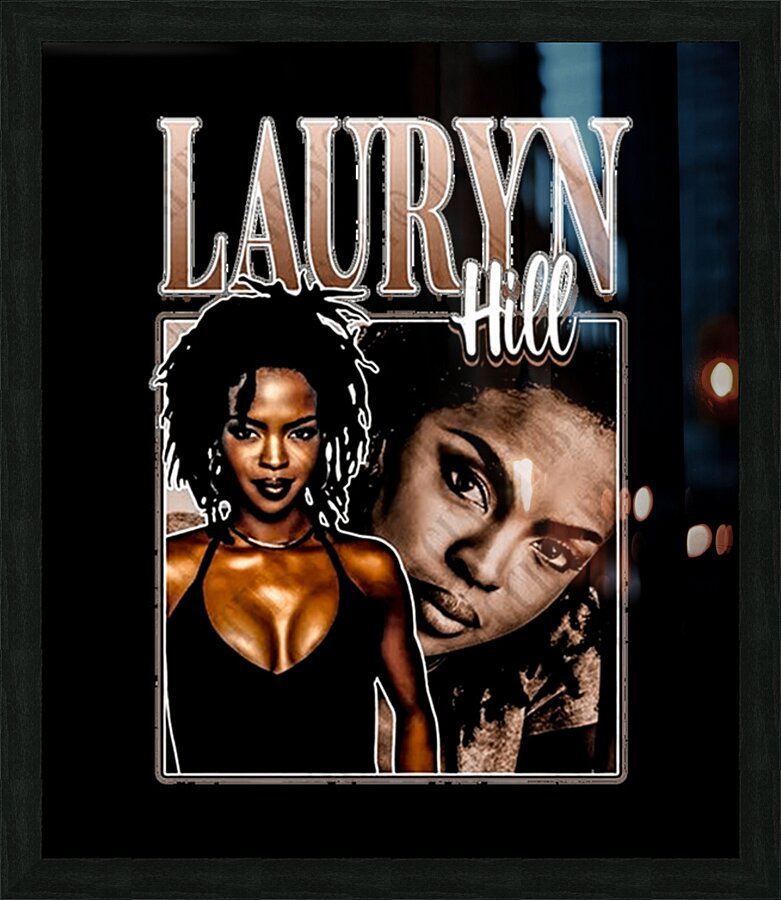 Lauryn Hill 41 Picture Frame print