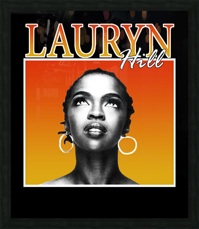 Lauryn Hill 49 Picture Frame print