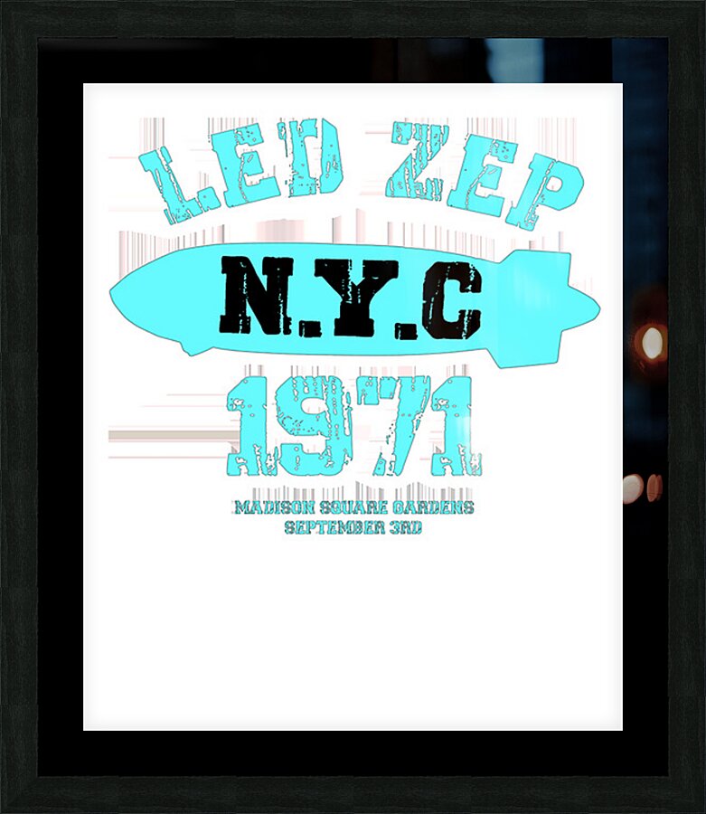 Led Zeppelin 6 Picture Frame print
