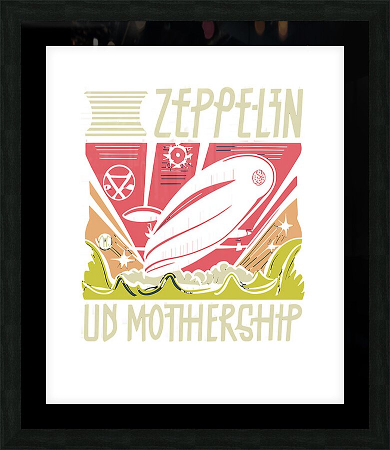 Led Zeppelin 9 Picture Frame print
