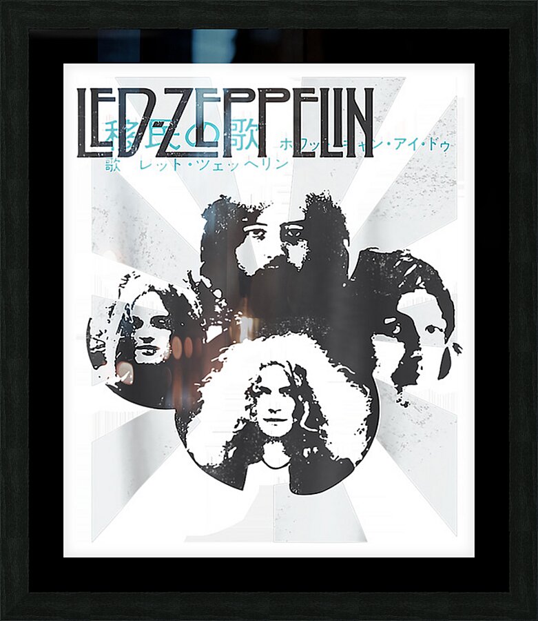 Led Zeppelin 11 Picture Frame print