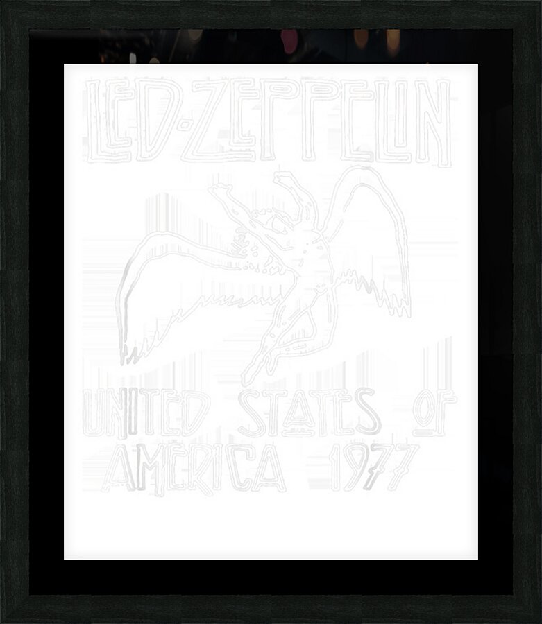 Led Zeppelin 12 Picture Frame print