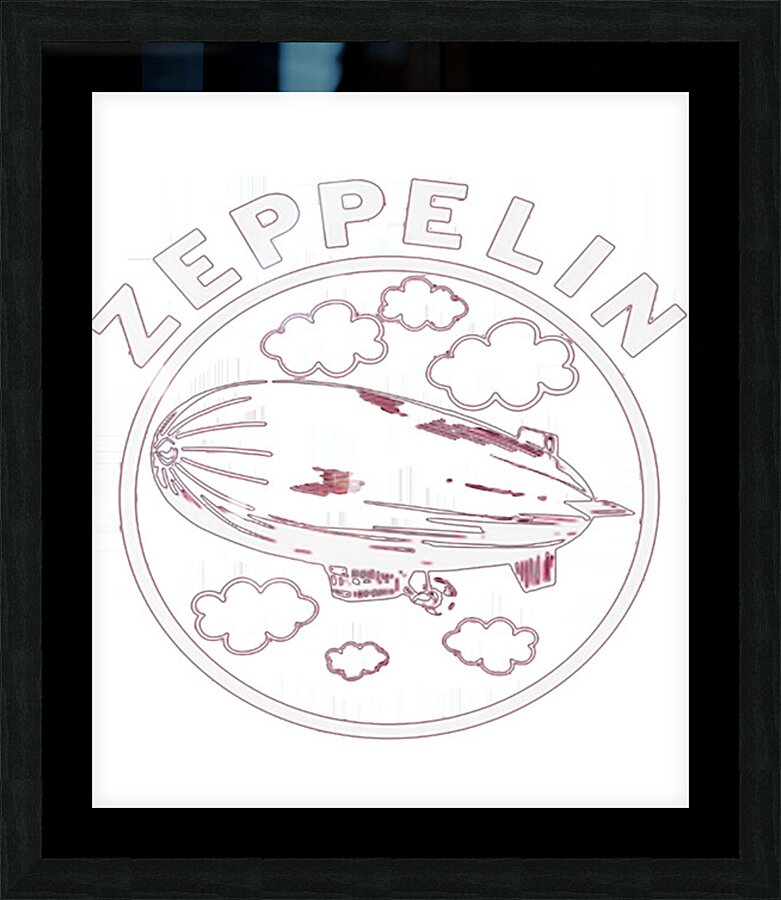 Led Zeppelin 21 Picture Frame print